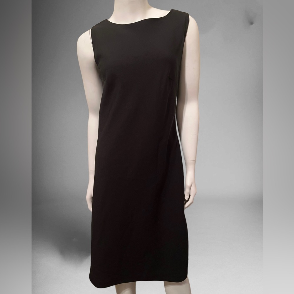 3/$15 Wit & Wisdom Black Midi Shift Dress
